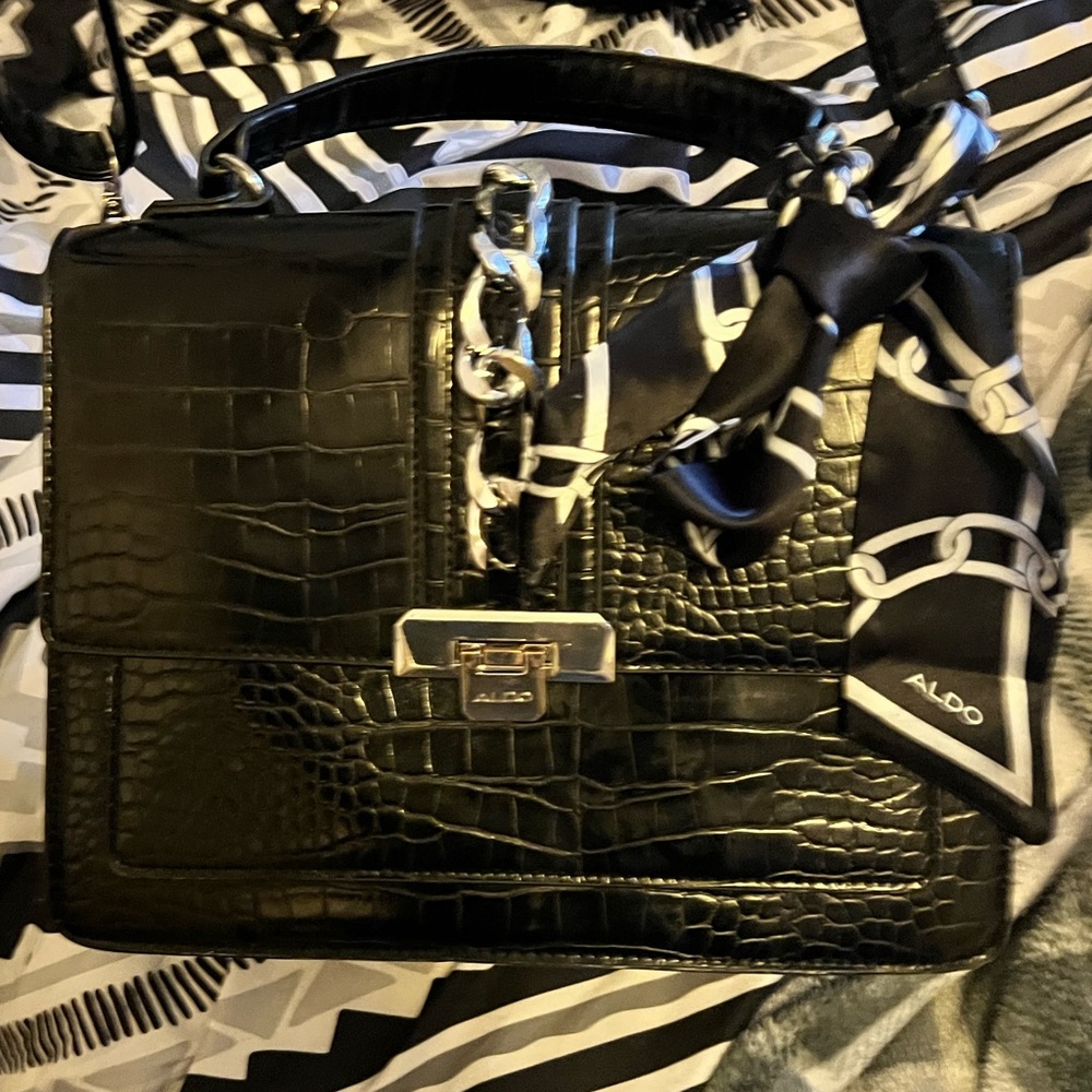 Aldo black purse NWOT